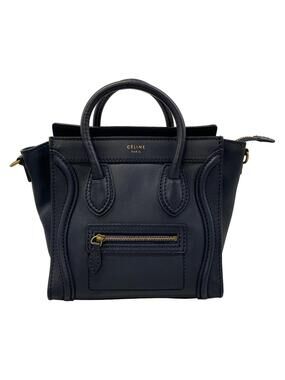 Celine Luggage Nano Shopper Dark Navy #342378C15B